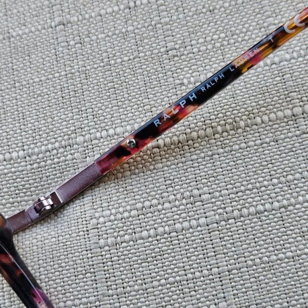 Ralph Lauren Women Sunglasses/Eyeglasses Frame Purple Tortoise RA52-3 Glasses - Picture 10 of 12